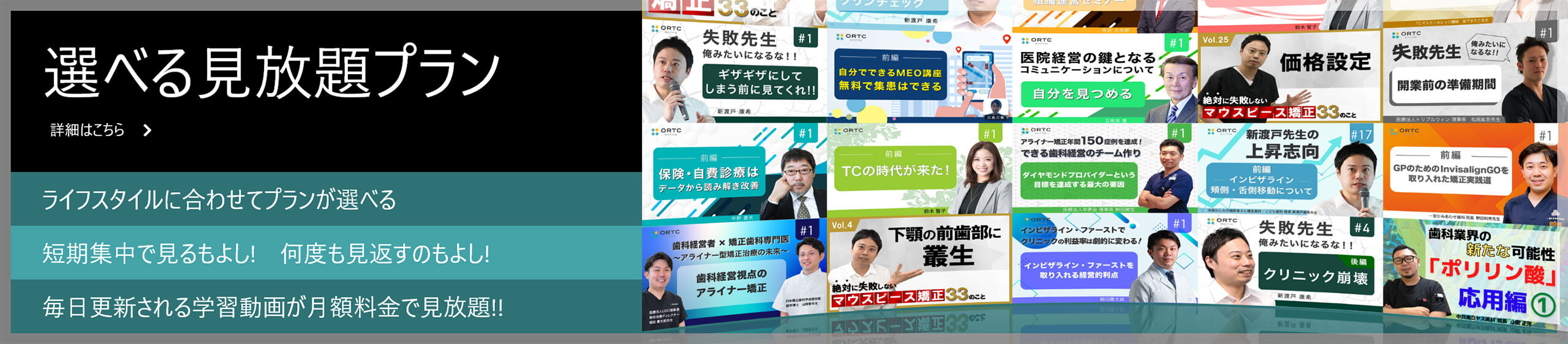 選べる見放題プラン