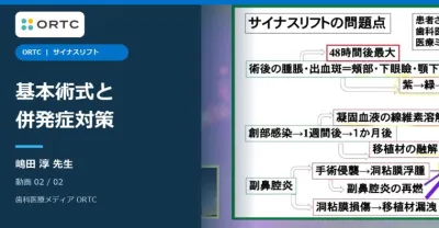 サイナスリフト|基本術式と併発症対策